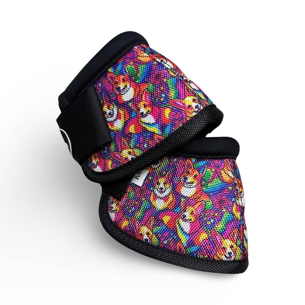 Bell Boots: Crazy Corgi / Medium